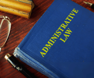 Faulty concept of administrative law